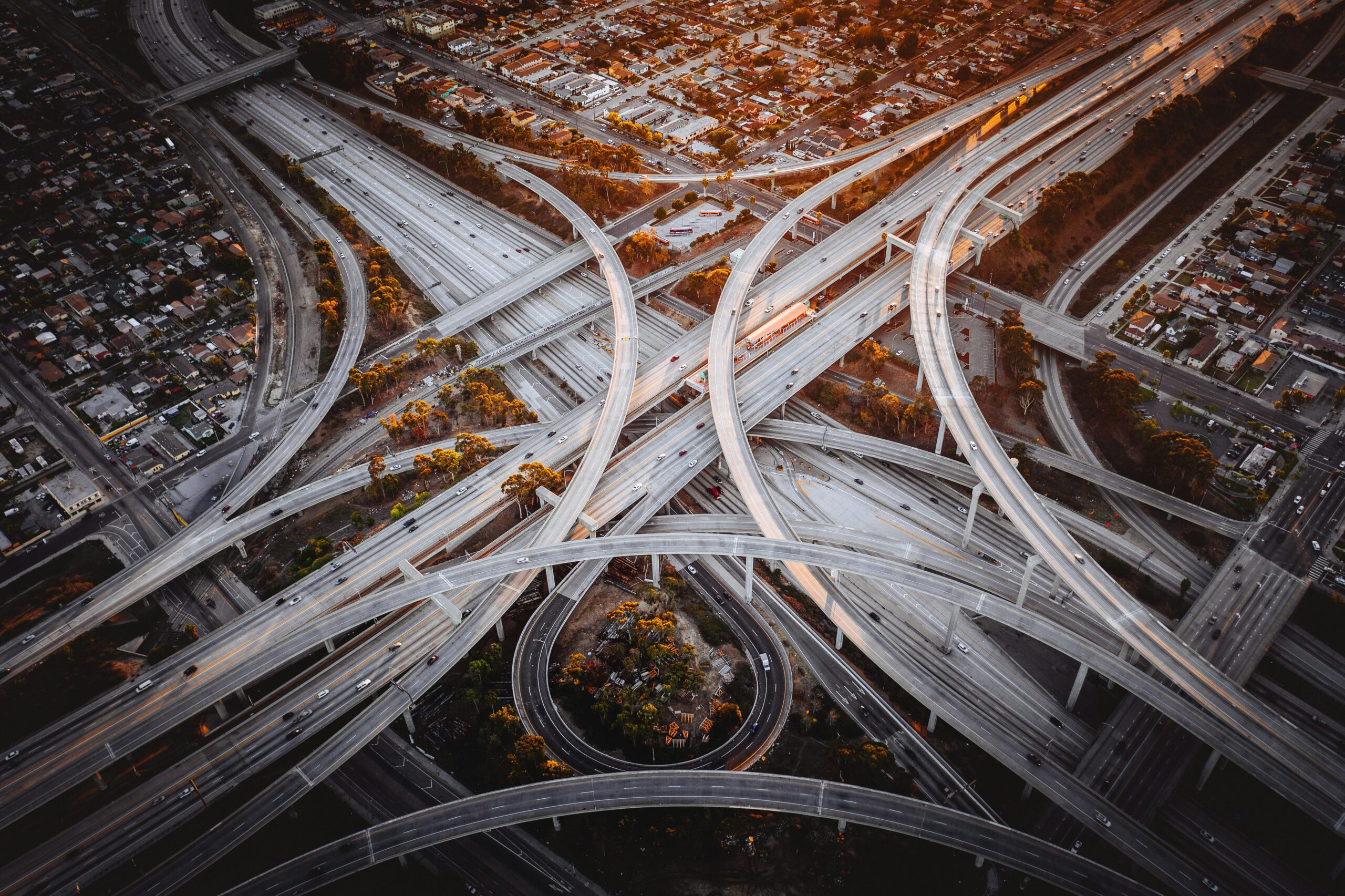 Judge Harry Pregerson Interchange, Los Angeles © Denys Nevozhai from Unsplash